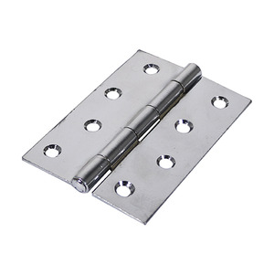 75mm Polished Chrome 1838 Butt Hinges - 1 Pair (2)